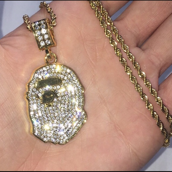 Bape chain pendant new arrivals